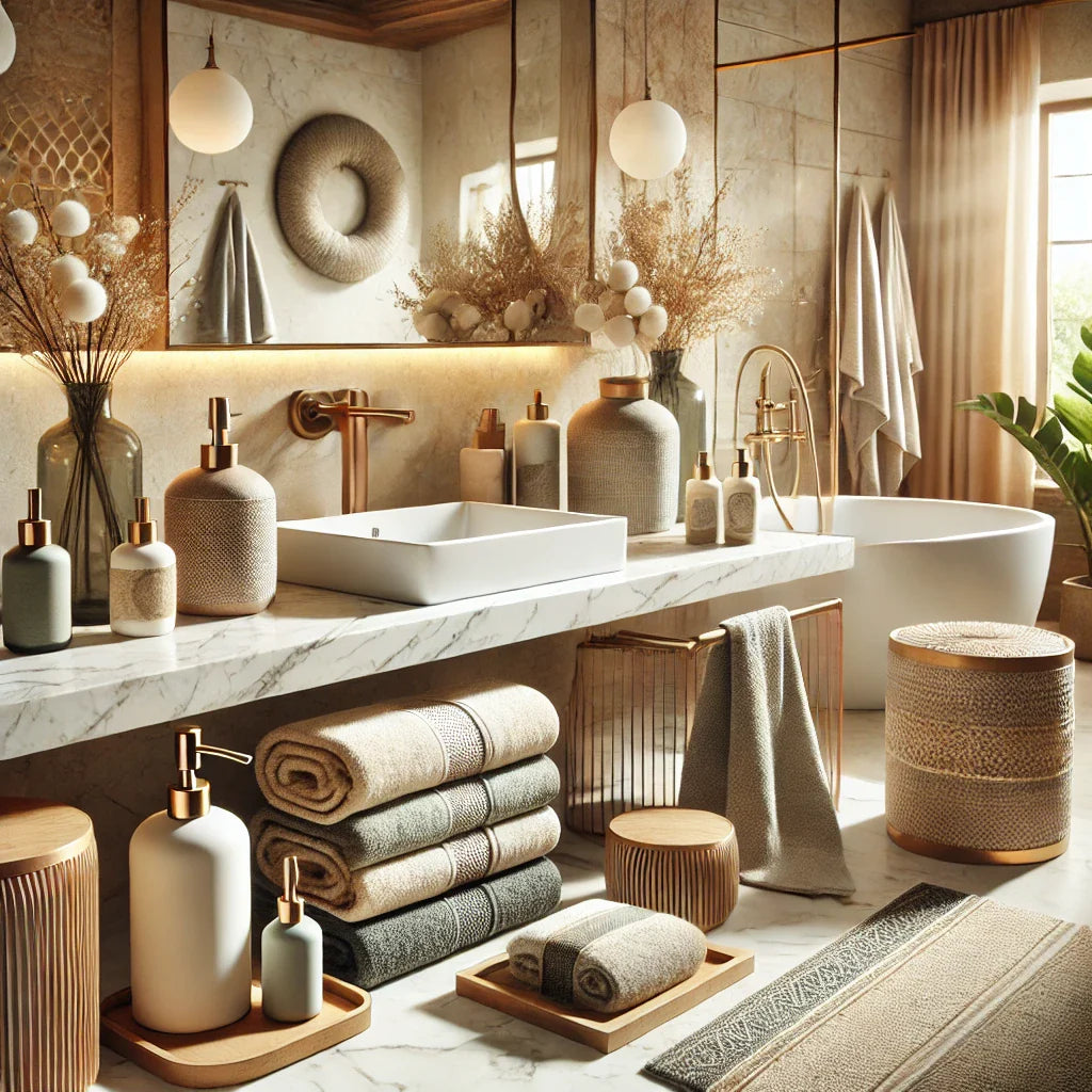 Serene & Stylish Bathroom Essentials