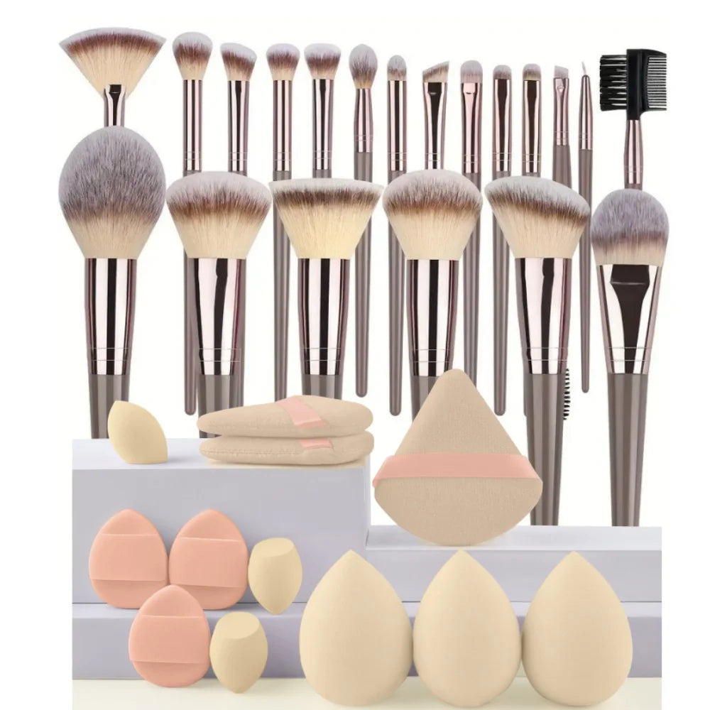 Makeup Brush & Sponge Set – Complete Beauty Kit for Flawless Application