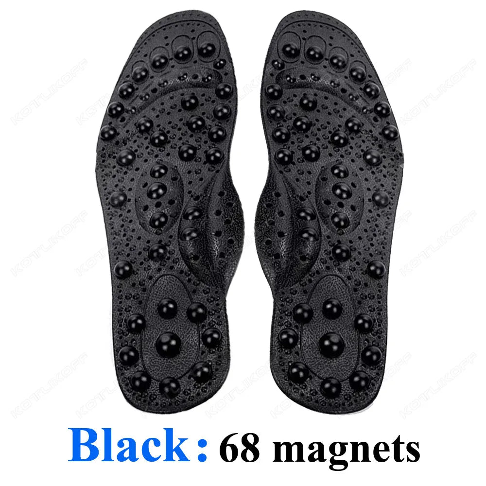 Magnetic, Therapy & Acupressure Insoles for shoes made of Polyester