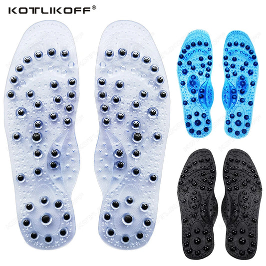 Magnetic, Therapy & Acupressure Insoles for shoes made of Polyester