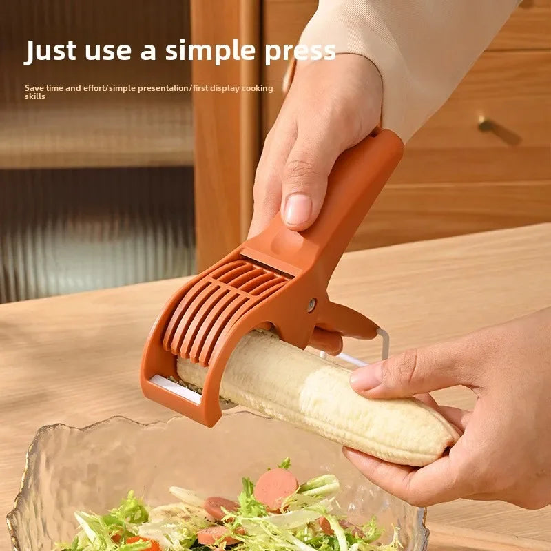 Portable Stainless Steel Salad Chopper