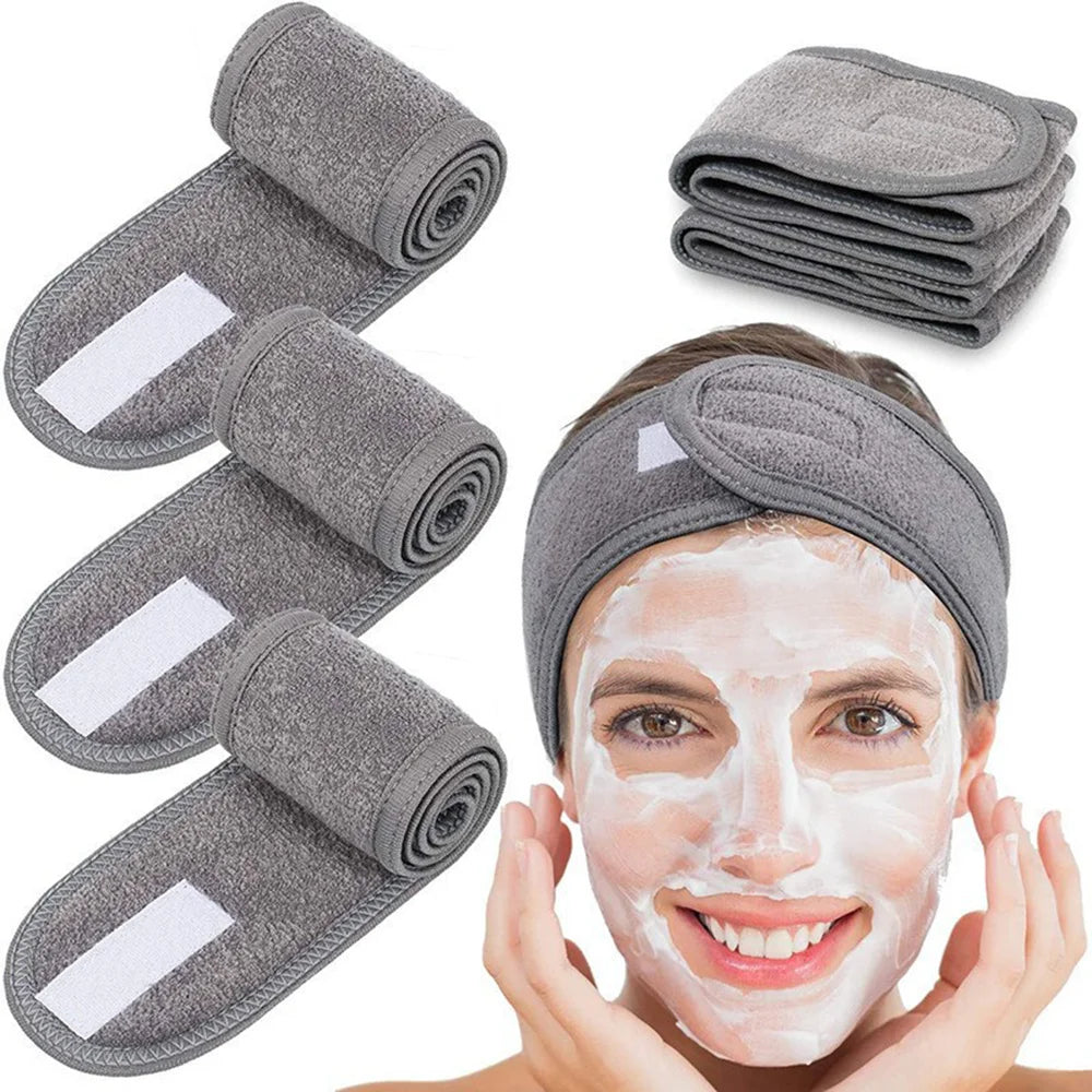 Women's Adjustable SPA Facial Headband