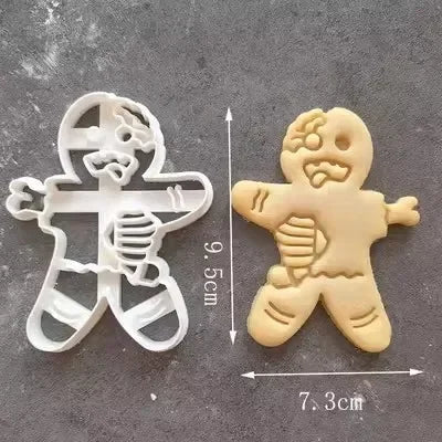 Christmas & Halloween Gingerbread Cookie Cutters