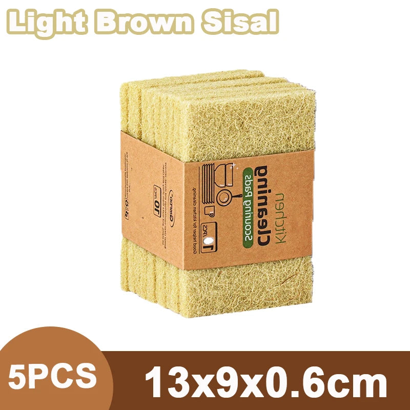 Eco-Friendly Sisal Microfiber Sponges