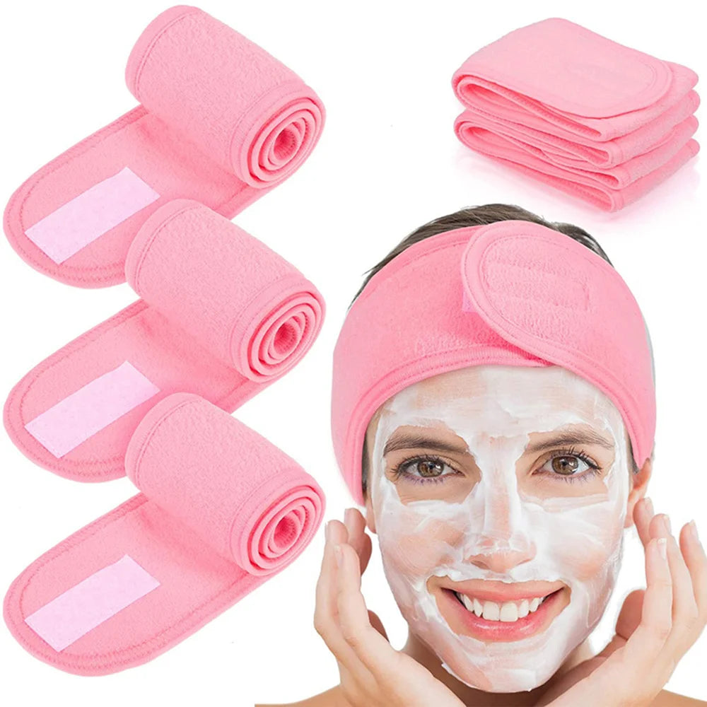 Women's Adjustable SPA Facial Headband