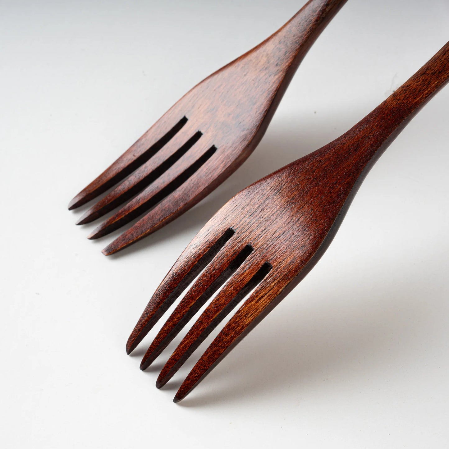 Eco-Friendly Wooden Spoon & Fork Set