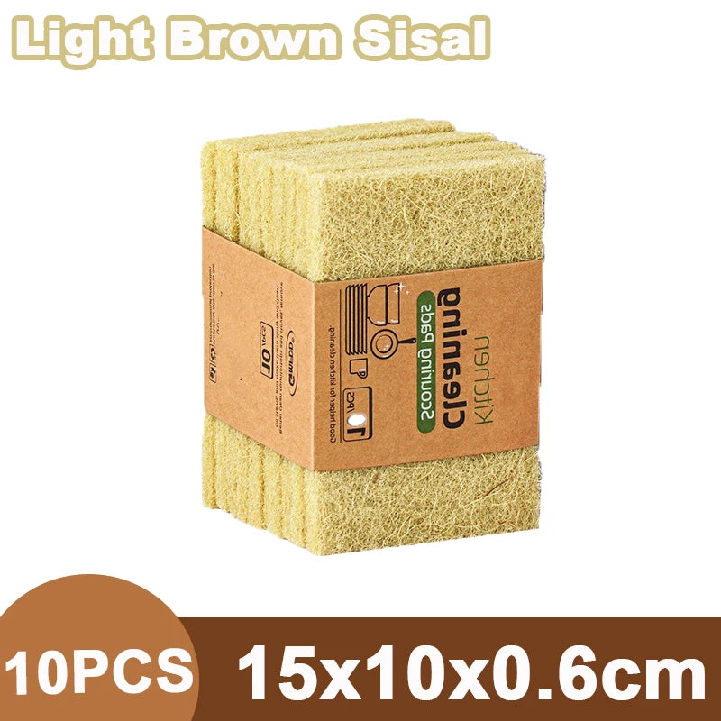 Eco-Friendly Sisal Microfiber Sponges