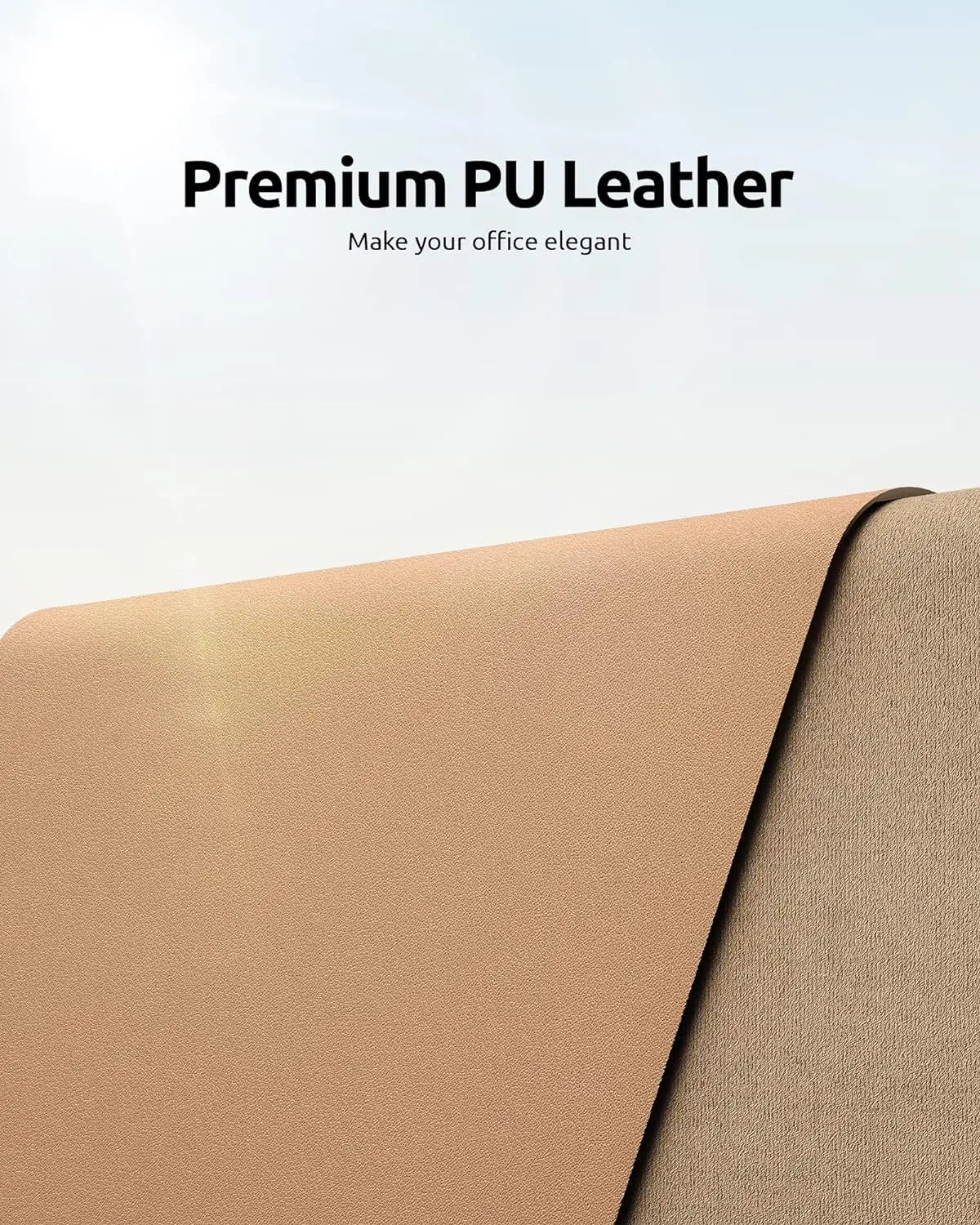 Leather Desk Mat & Large Mouse Pad