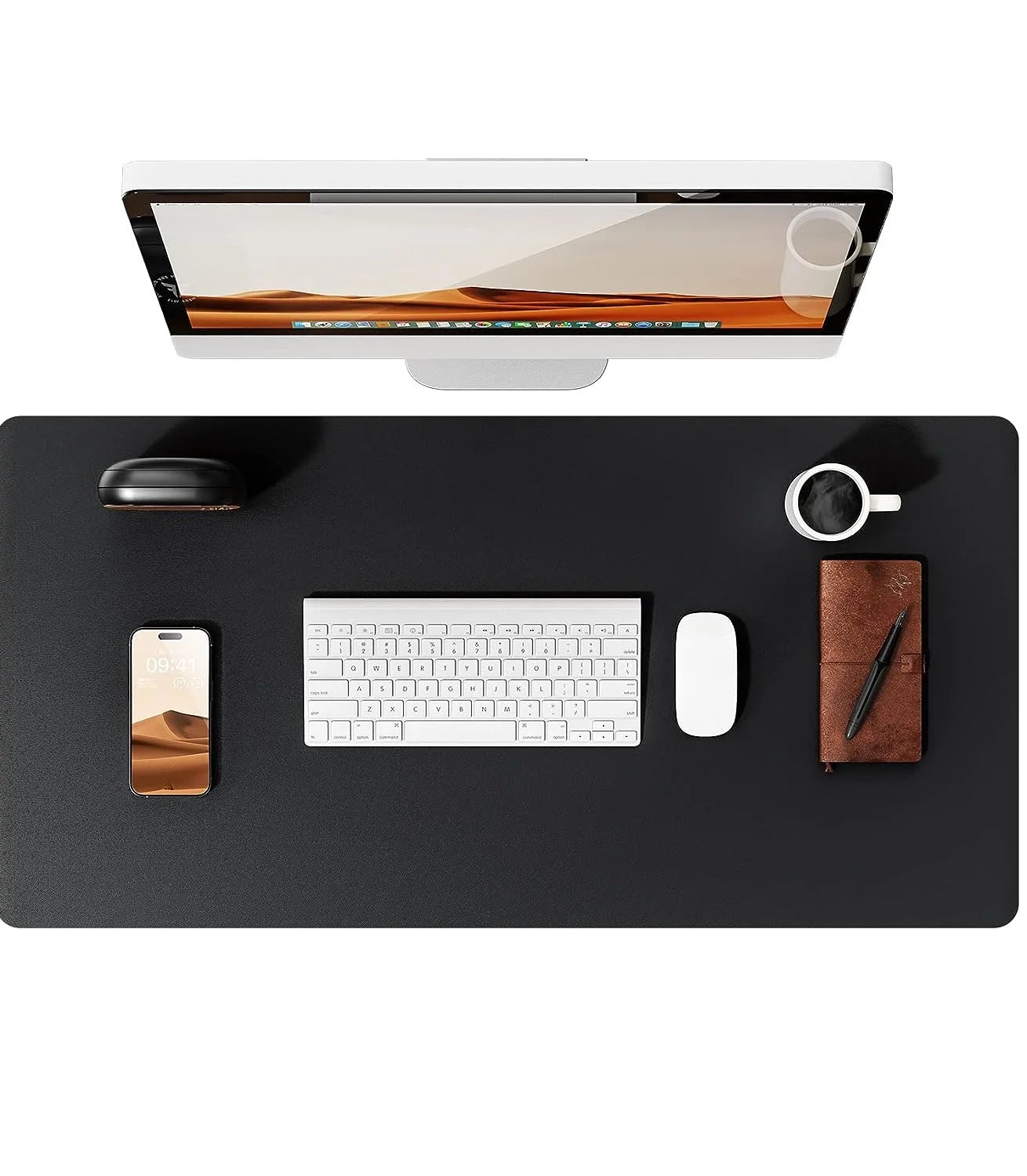 Leather Desk Mat & Large Mouse Pad