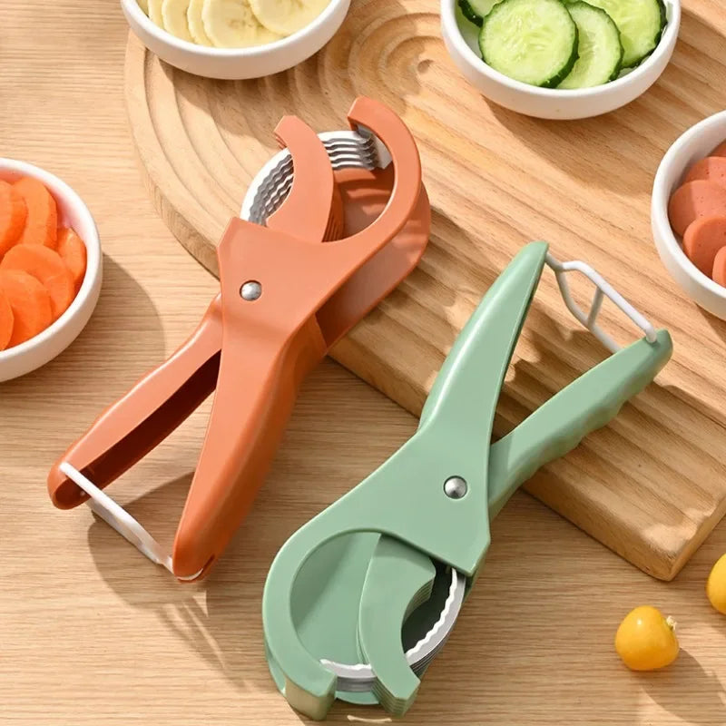 Portable Stainless Steel Salad Chopper