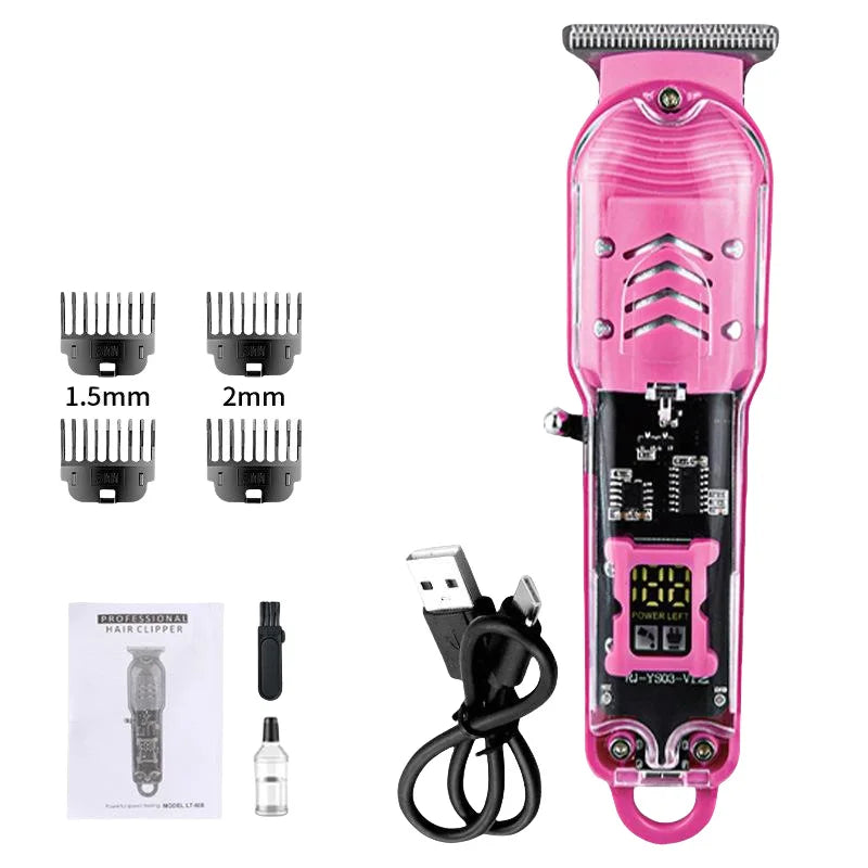 Professional Rechargeable Hair Clippers