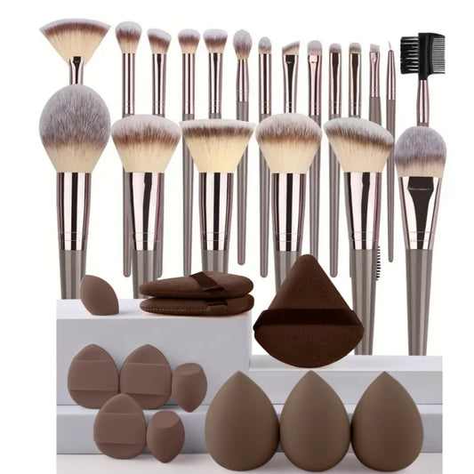 Makeup Brush & Sponge Set – Complete Beauty Kit for Flawless Application