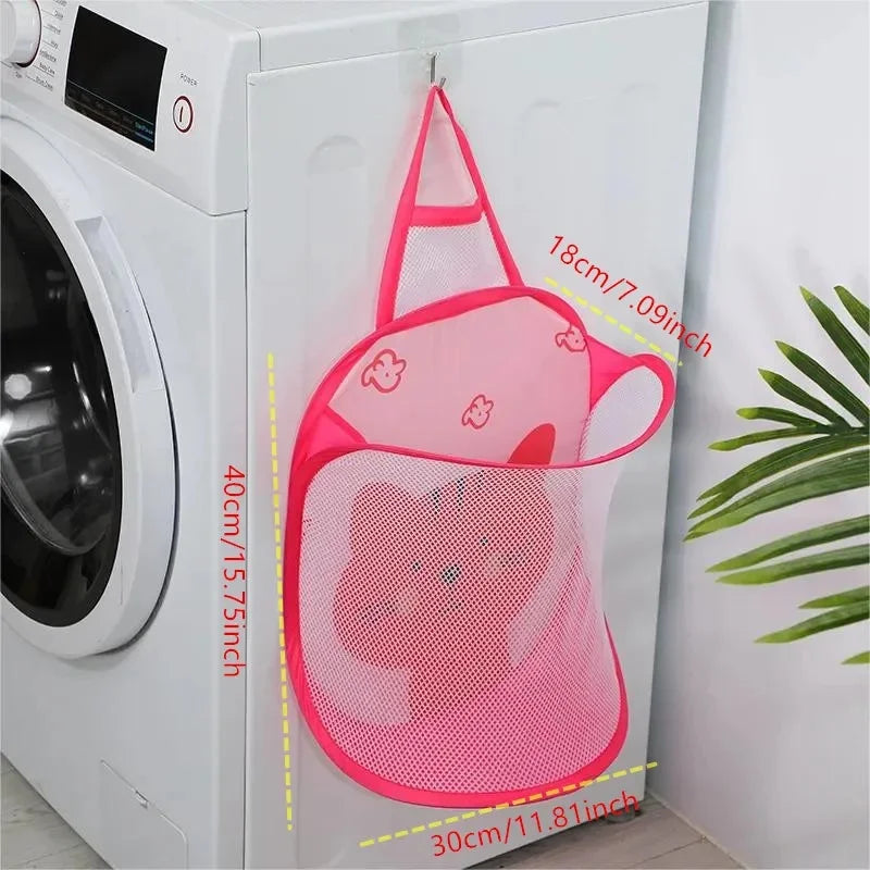 Portable Mesh Pop-Up Laundry Hamper