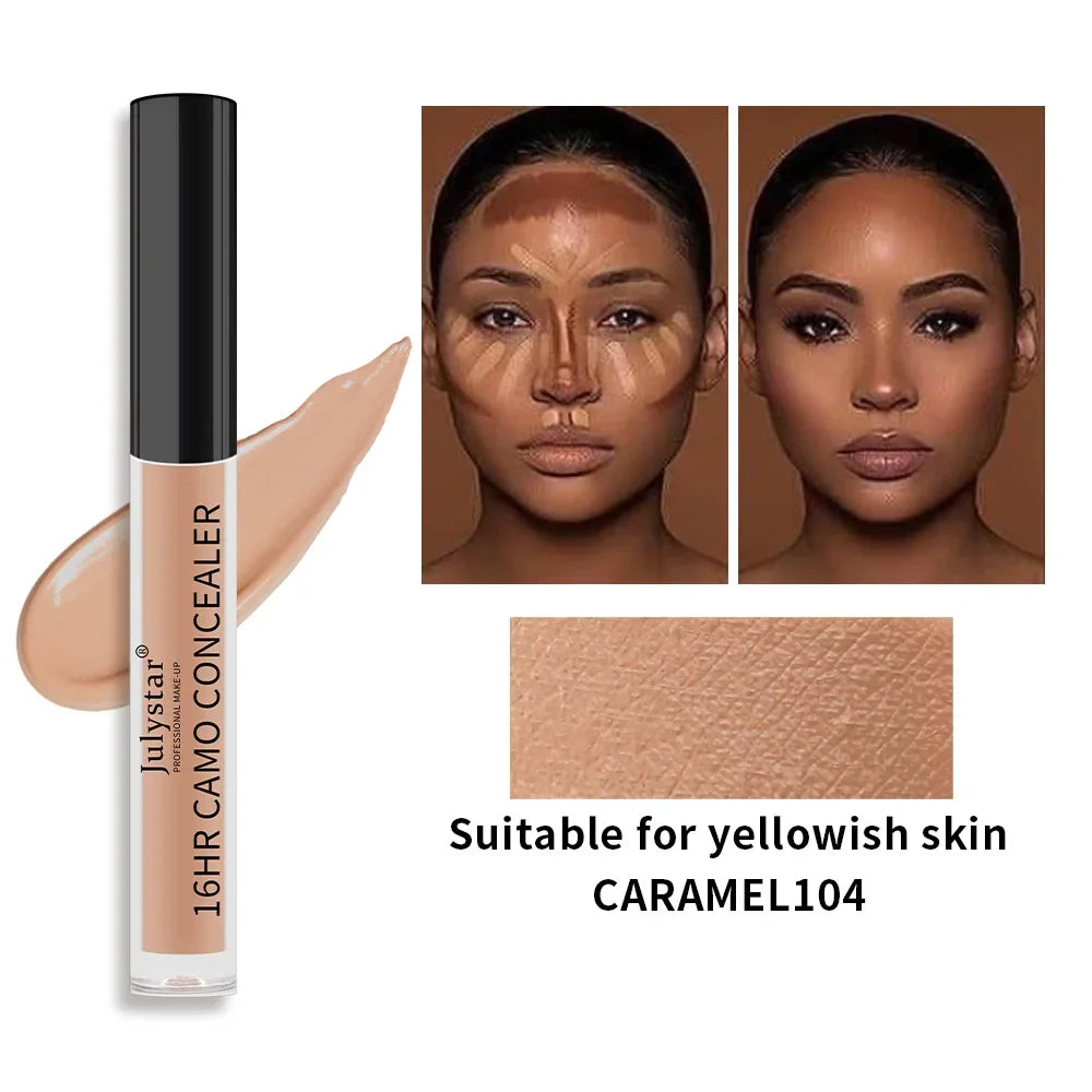 6-Color Full Coverage Eye Liquid Concealer