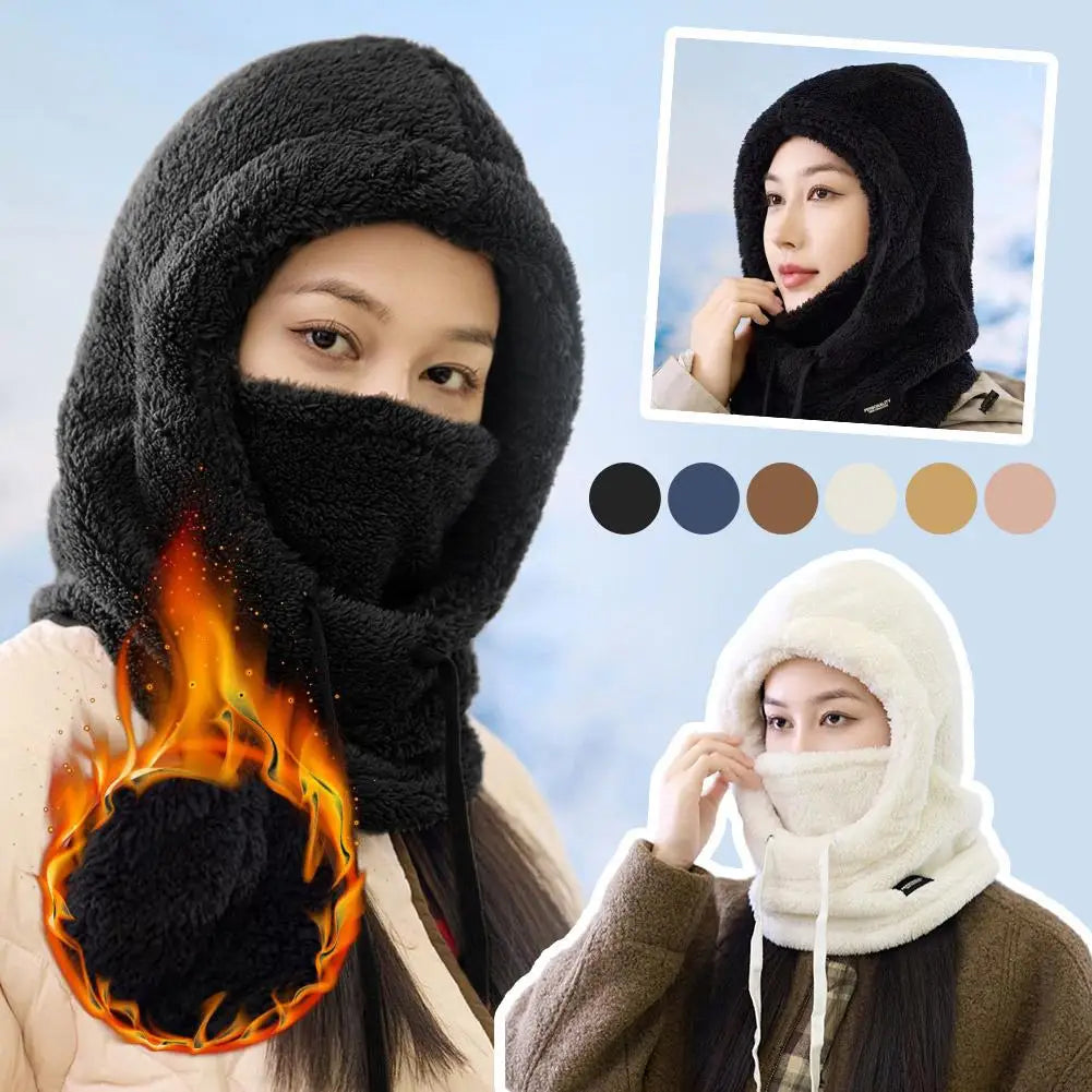 Women's Winter Warm Hat with Ear & Neck Protection