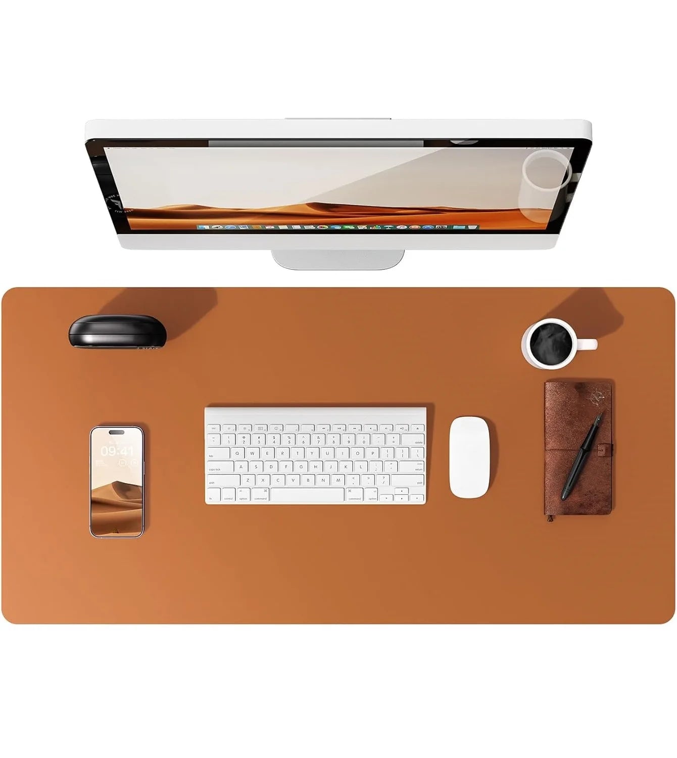 Leather Desk Mat & Large Mouse Pad