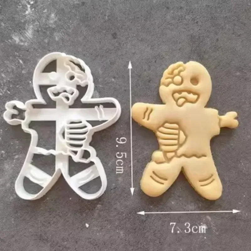 Christmas & Halloween Gingerbread Cookie Cutters