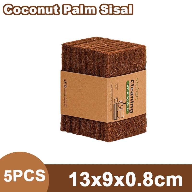 Eco-Friendly Sisal Microfiber Sponges