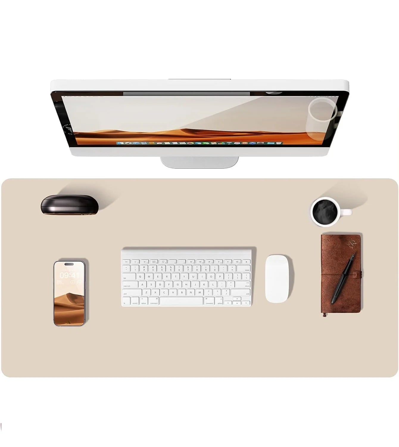 Leather Desk Mat & Large Mouse Pad