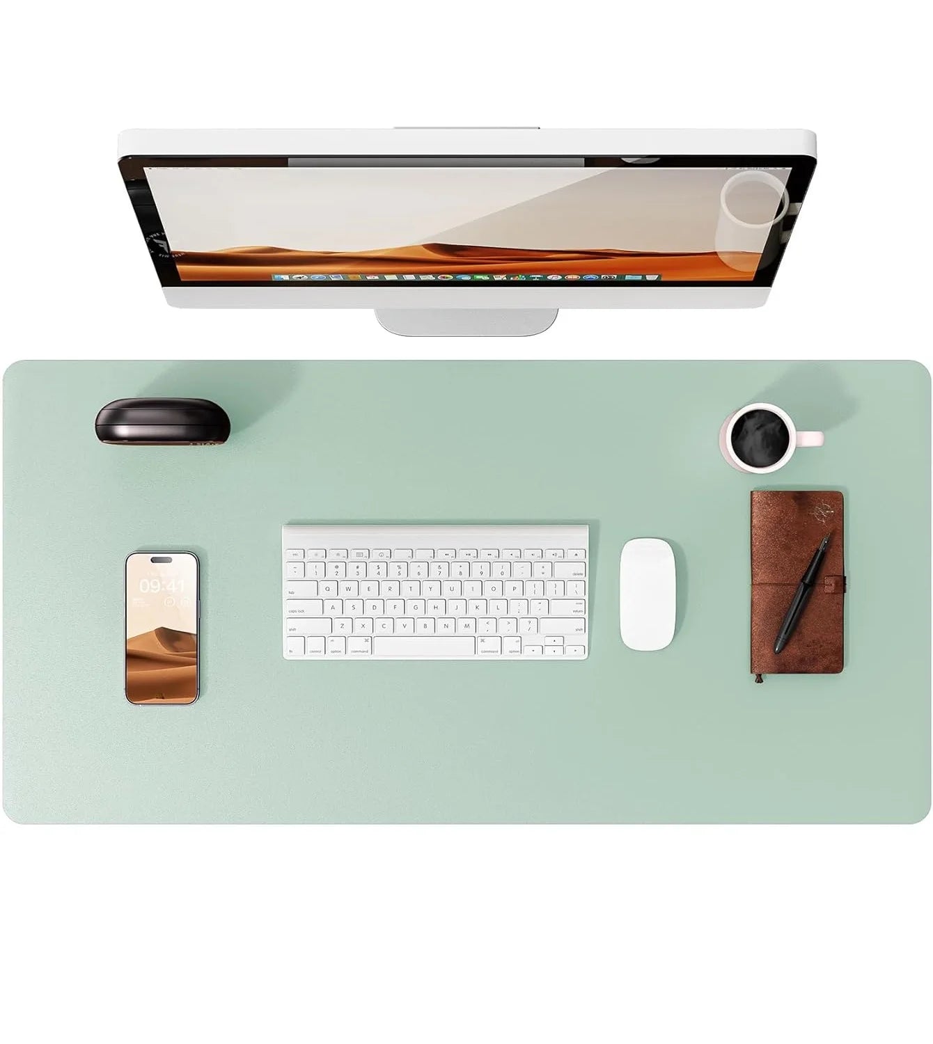 Leather Desk Mat & Large Mouse Pad