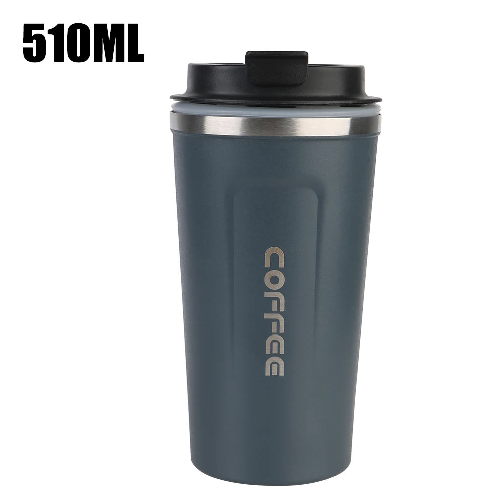 Leak-Proof Stainless Steel Travel Thermo Mug – 380/510ML