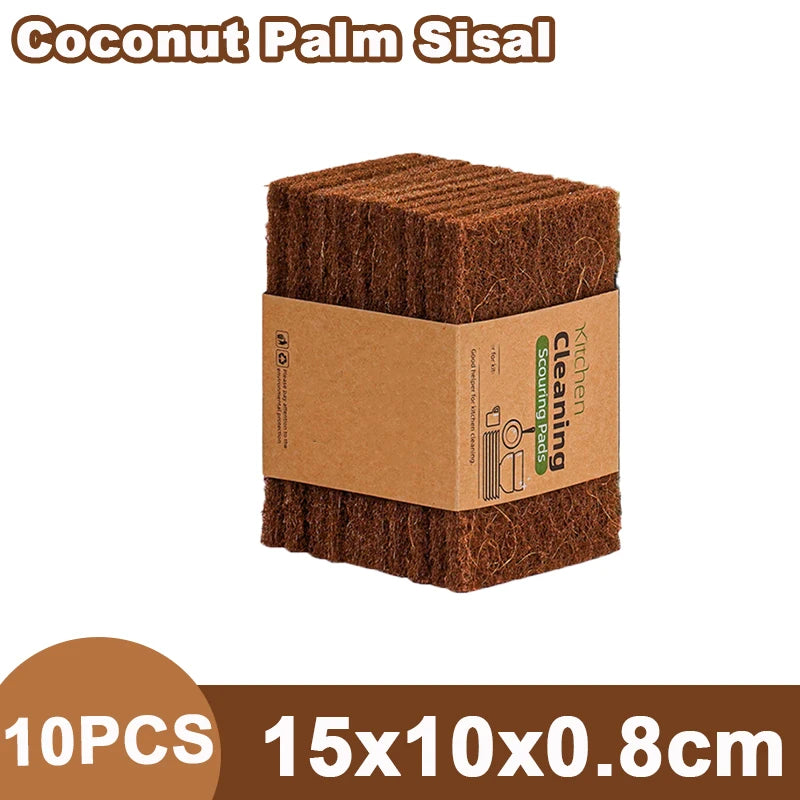 Eco-Friendly Sisal Microfiber Sponges