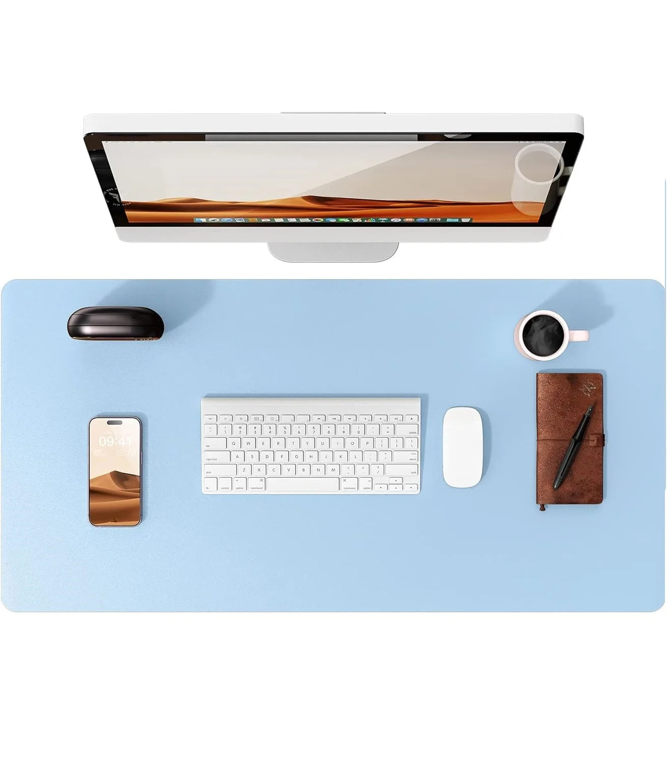 Leather Desk Mat & Large Mouse Pad