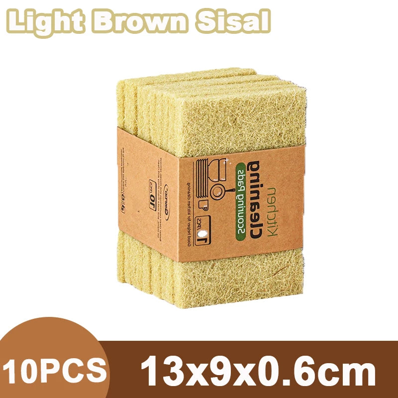 Eco-Friendly Sisal Microfiber Sponges