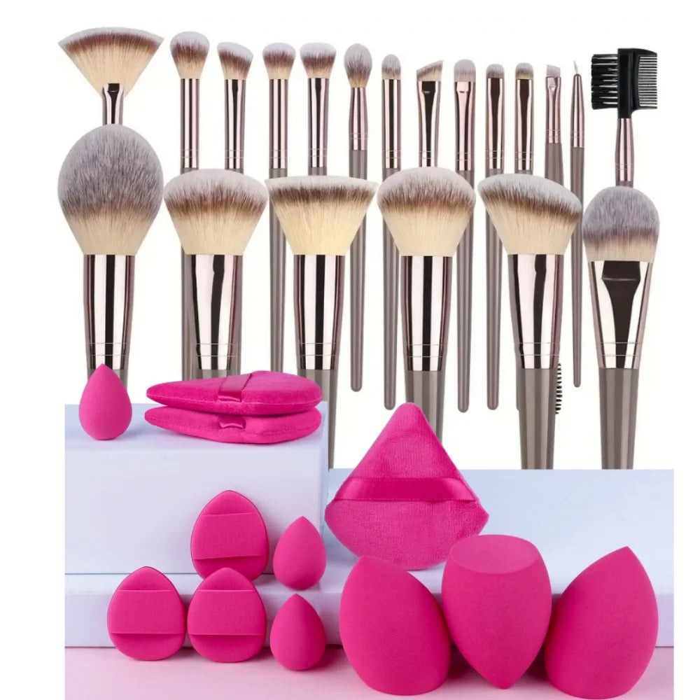 Makeup Brush & Sponge Set – Complete Beauty Kit for Flawless Application