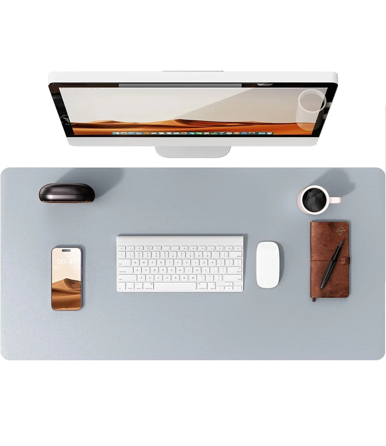 Leather Desk Mat & Large Mouse Pad