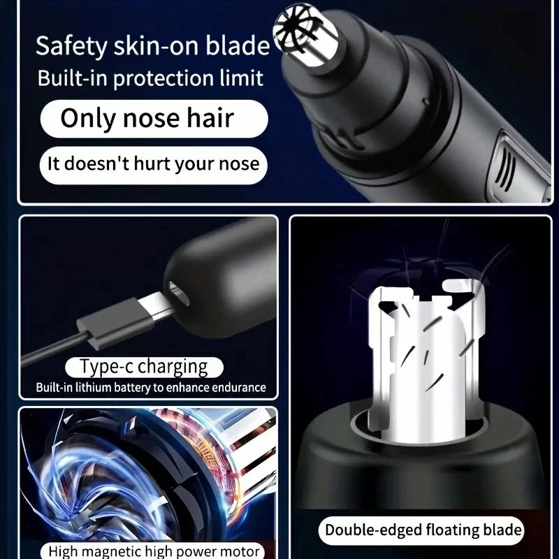 Mini Electric Nose & Ear Hair Trimmer