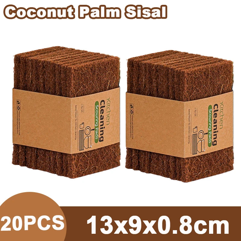 Eco-Friendly Sisal Microfiber Sponges