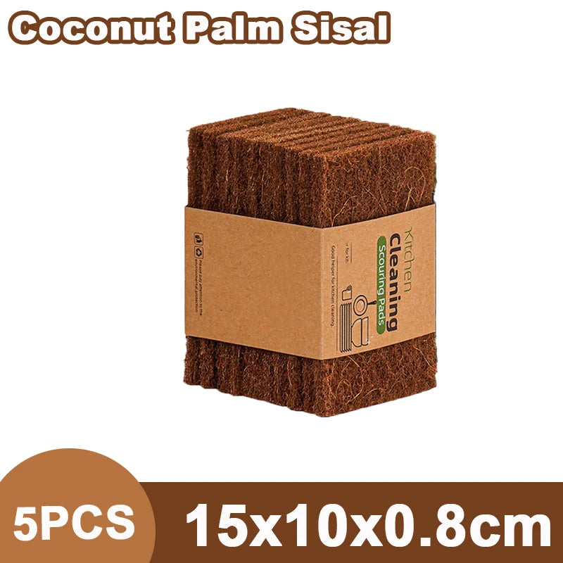 Eco-Friendly Sisal Microfiber Sponges