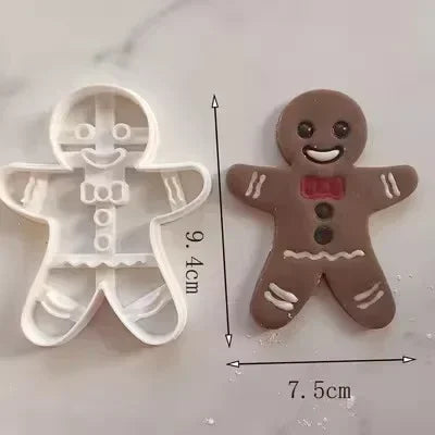 Christmas & Halloween Gingerbread Cookie Cutters