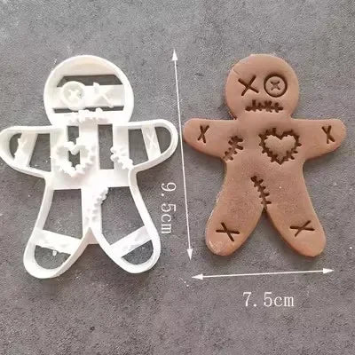 Christmas & Halloween Gingerbread Cookie Cutters