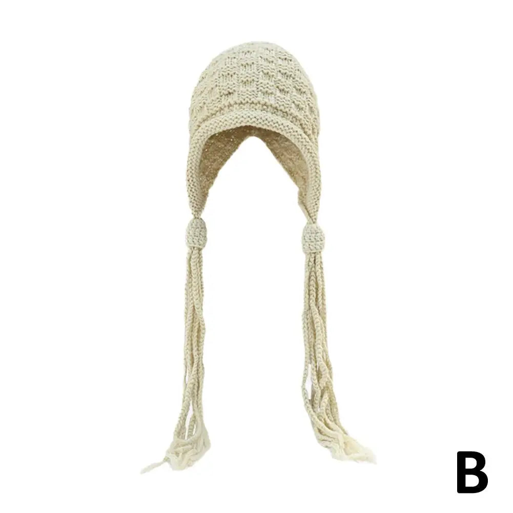 Women's Tassel Knitted Winter Hat