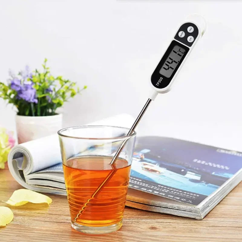 Digital Food Thermometer with LCD & Probe