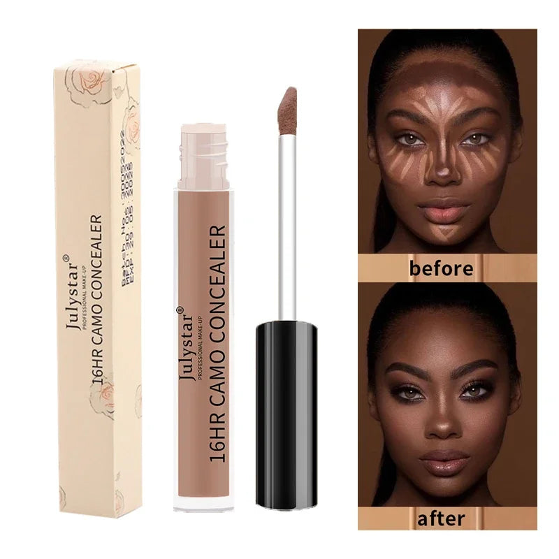 6-Color Full Coverage Eye Liquid Concealer