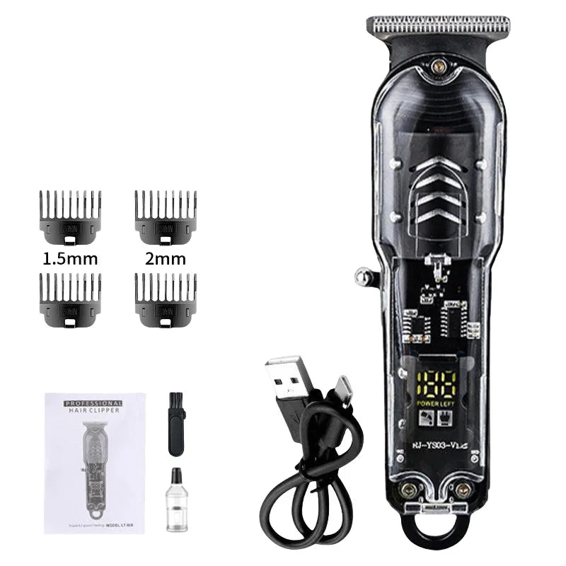 Professional Rechargeable Hair Clippers