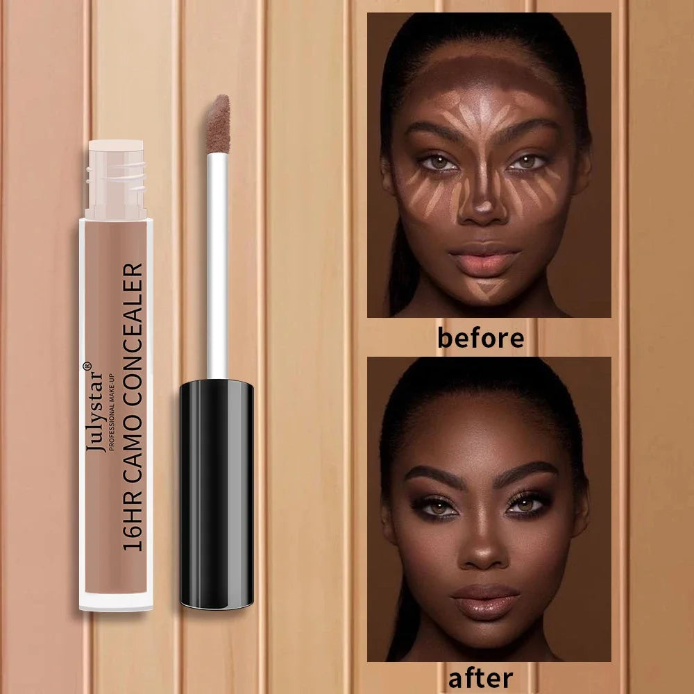 6-Color Full Coverage Eye Liquid Concealer