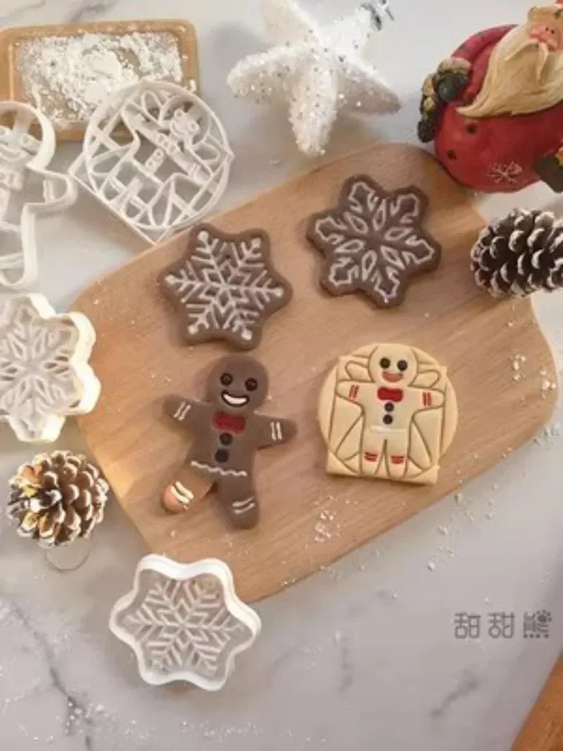 Christmas & Halloween Gingerbread Cookie Cutters