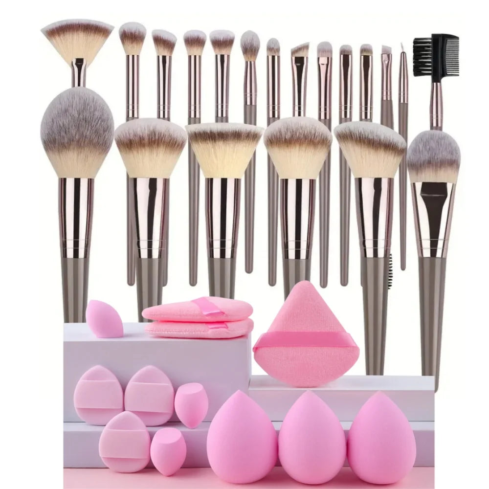 Makeup Brush & Sponge Set – Complete Beauty Kit for Flawless Application