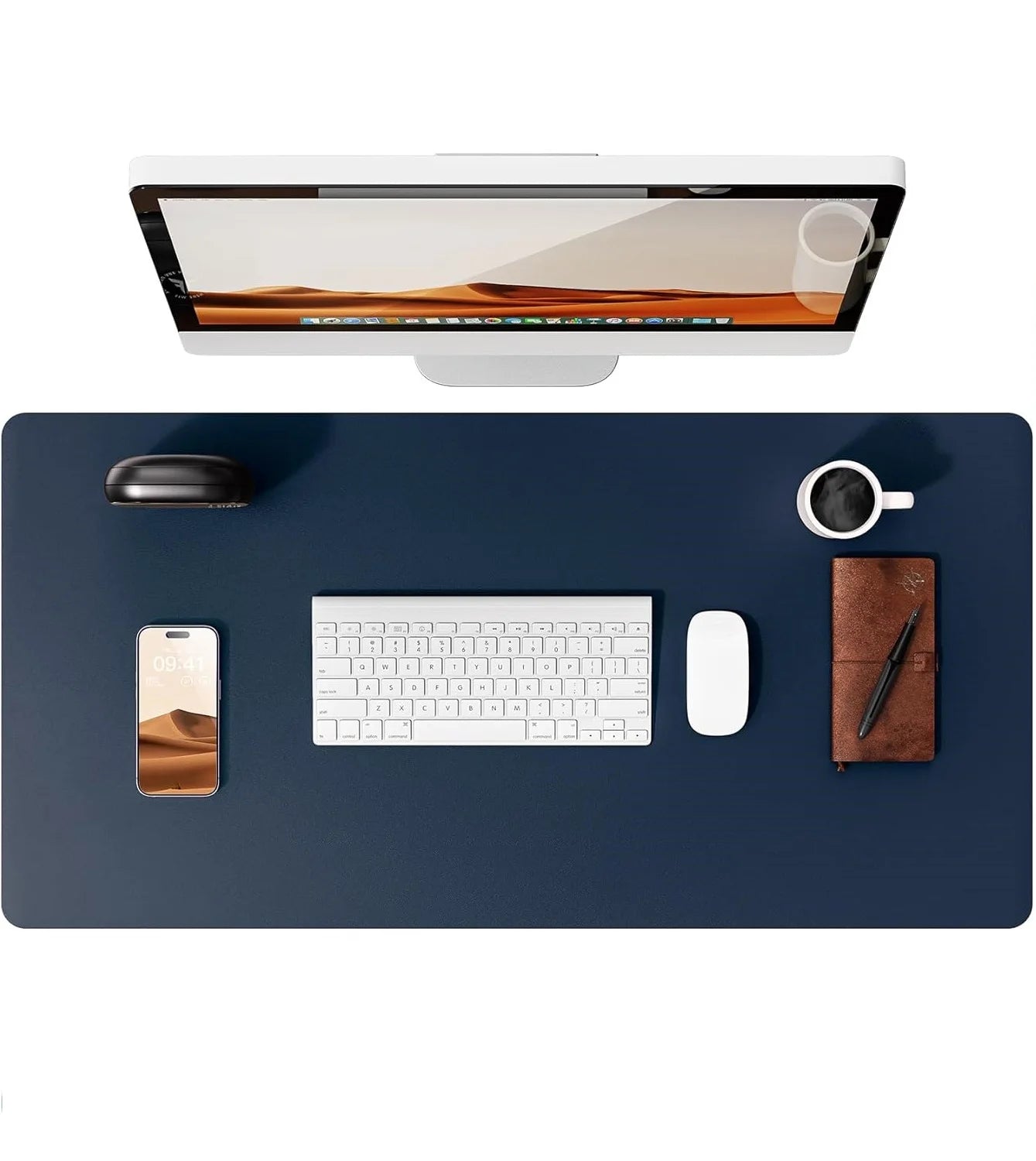 Leather Desk Mat & Large Mouse Pad