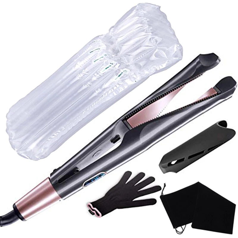 2-in-1 Hair Straightener & Curler