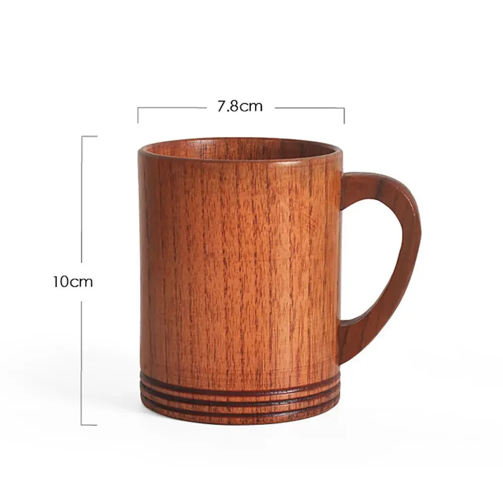 Large Wooden Beer Mug & Tankard (100-300ml)