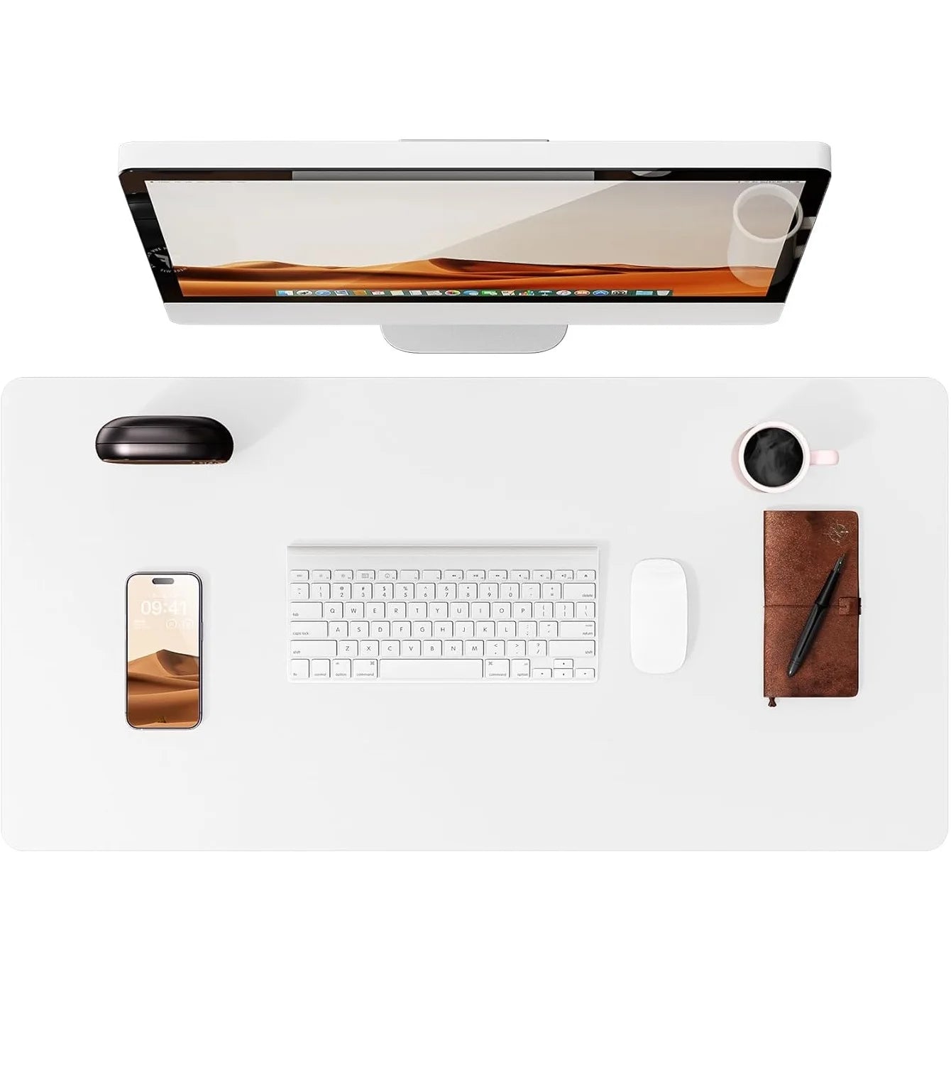 Leather Desk Mat & Large Mouse Pad