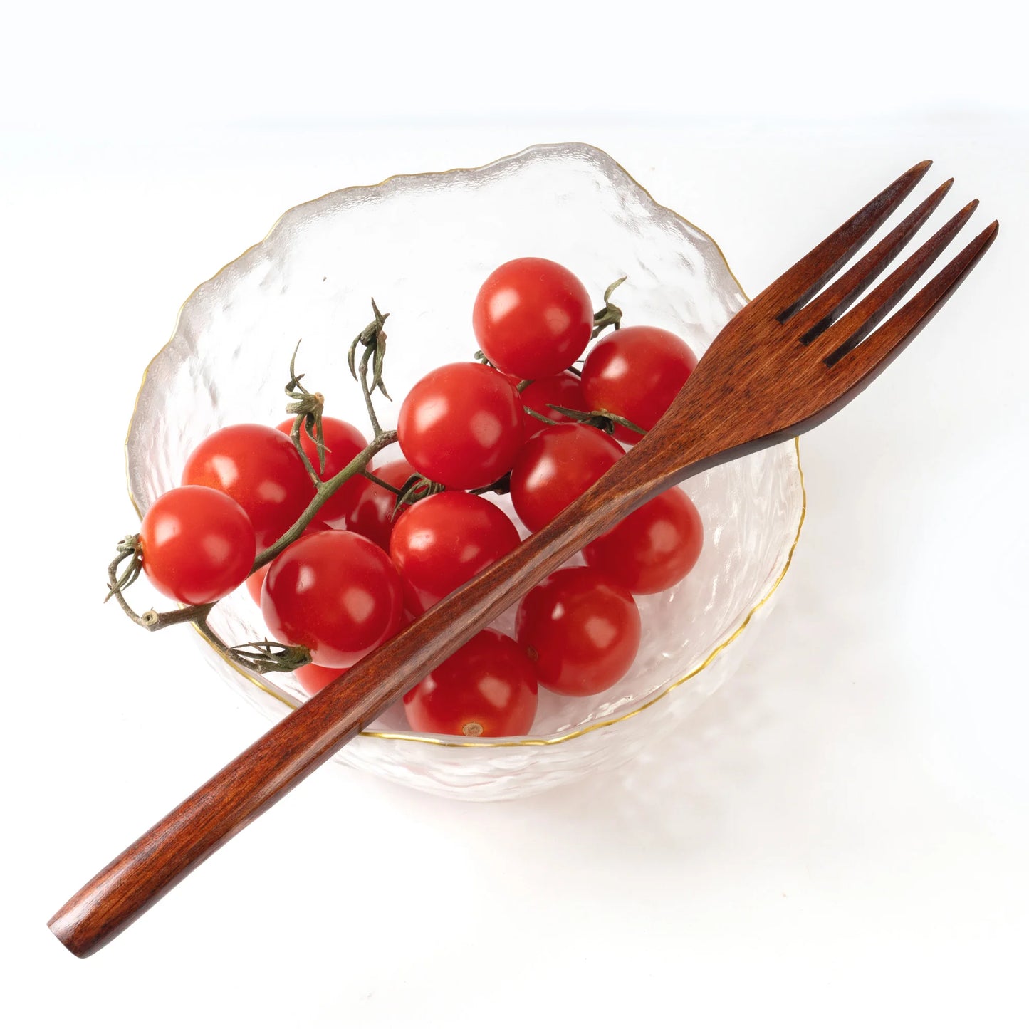 Eco-Friendly Wooden Spoon & Fork Set